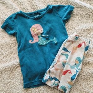 Gymboree Mermaid Pajama Set